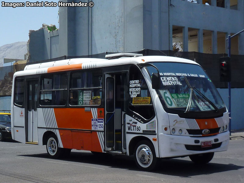 Maxibus Lydo / Mercedes Benz LO-712 / Línea Nº 120 Trans Iquique