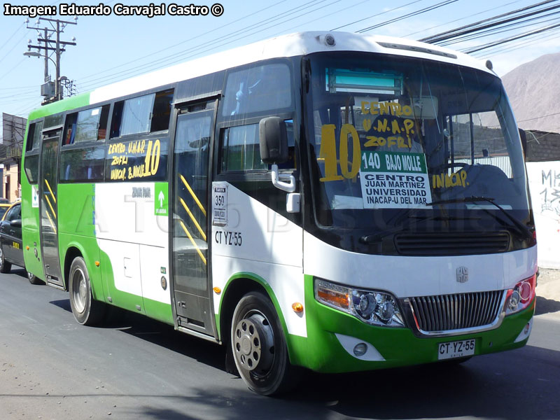 Zhong Tong Triumph LCK6780D / Línea Nº 140 Trans Iquique