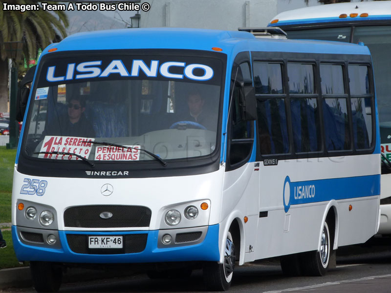 Inrecar Géminis II / Mercedes Benz LO-915 / Línea San Juan Coquimbo LISANCO