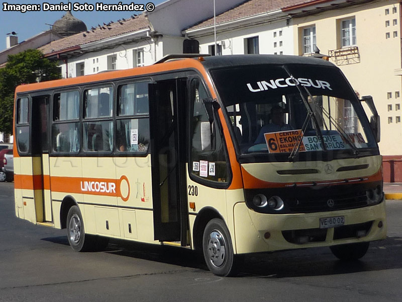 Induscar Caio Piccolo / Mercedes Benz LO-914 / Línea Intercomunal Sur LINCOSUR (La Serena)