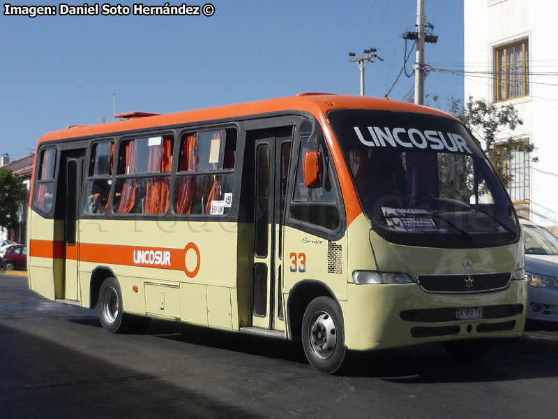 Marcopolo Senior G6 / Mercedes Benz LO-914 / Línea Intercomunal Sur LINCOSUR