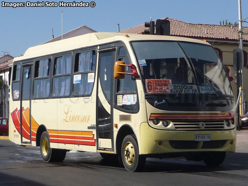 Induscar Caio Piccolo / Mercedes Benz LO-914 / Línea Intercomunal Sur LINCOSUR