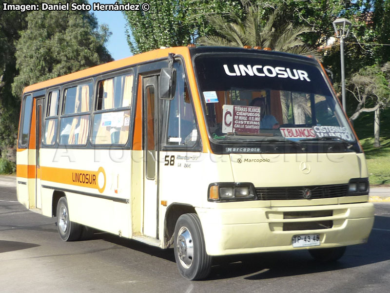 Marcopolo Senior GV / Mercedes Benz LO-914 / Línea Intercomunal Sur LINCOSUR