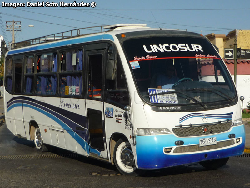 Marcopolo Senior G6 / Mercedes Benz LO-914 / Línea Intercomunal Sur LINCOSUR