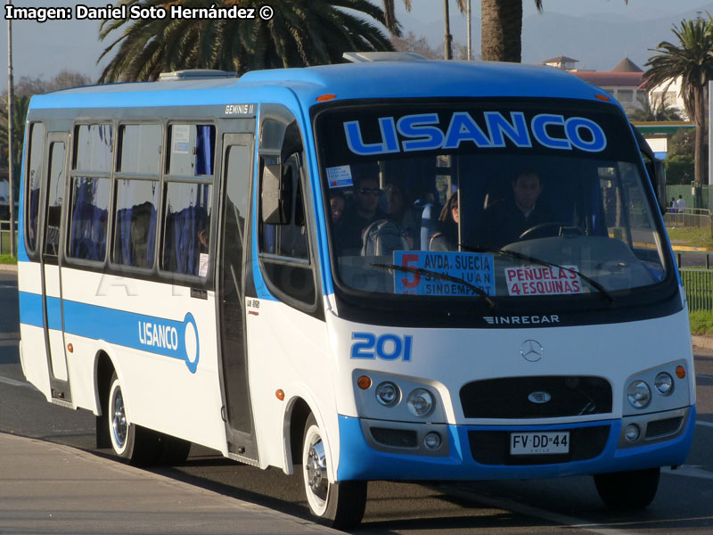 Inrecar Géminis II / Mercedes Benz LO-915 / Línea San Juan Coquimbo LISANCO