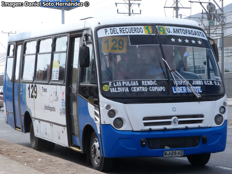 Induscar Caio Foz / Mercedes Benz LO-914 / Línea Nº 129 Trans Antofagasta