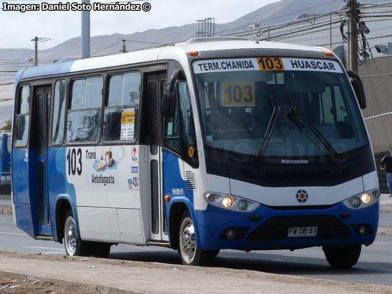 Marcopolo Senior / Mercedes Benz LO-915 / Línea Nº 103 Trans Antofagasta