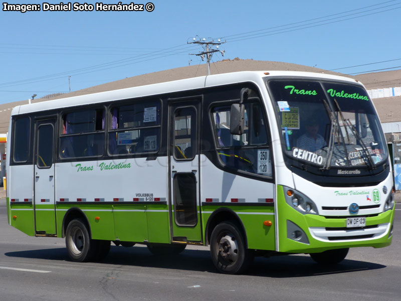 Mascarello Gran Mini / Volksbus 8-120OD / ETRAPAS S.A. (Recorrido N° 1) Arica