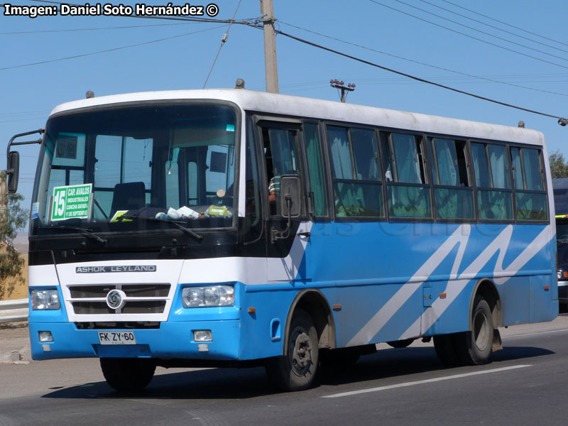 Ashok Leyland Eagle 814 / ETRAPAS S.A. (Recorrido N° 15) Arica