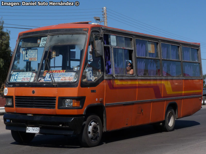 Caio Carolina IV / Mercedes Benz LO-809 / Transportes Línea 2 S.A. (Recorrido N° 113) Arica