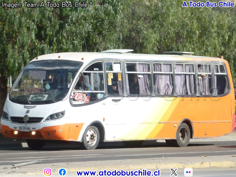 Metalpar Pucará IV Evolution / Volksbus 9-150EOD / Línea Sol de Atacama Variante N° 12 (Copiapó)