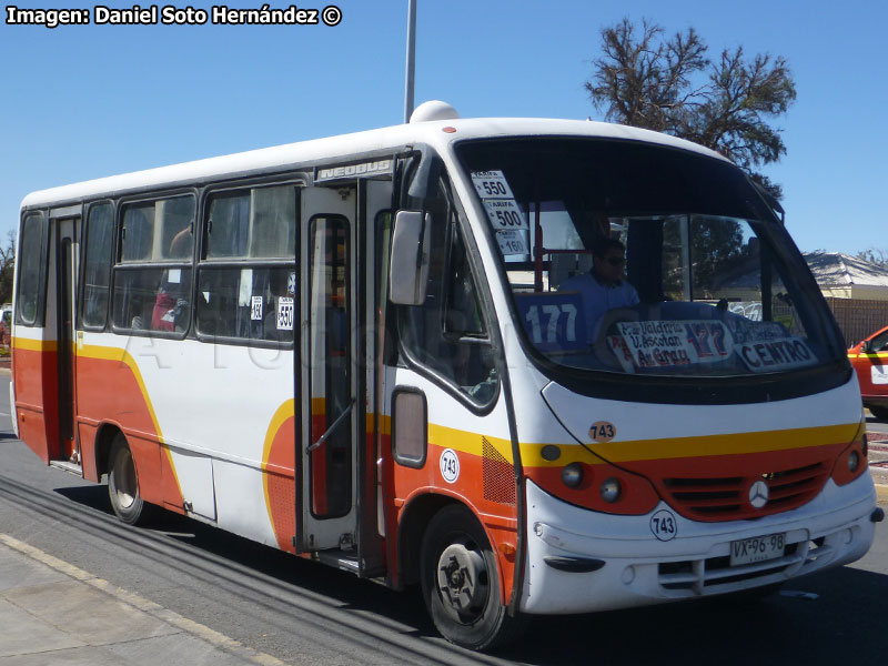 Neobus Thunder + / Mercedes Benz LO-915 / Transportes Línea 177 S.A. (Calama)