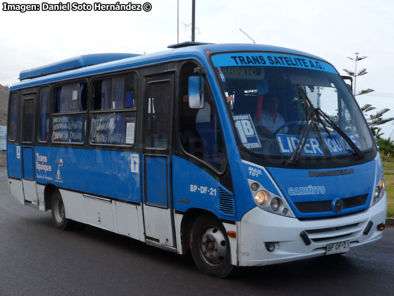 Neobus Thunder + / Mercedes Benz LO-915 / Línea Nº 1B Trans Satélite A.G. (Iquique)