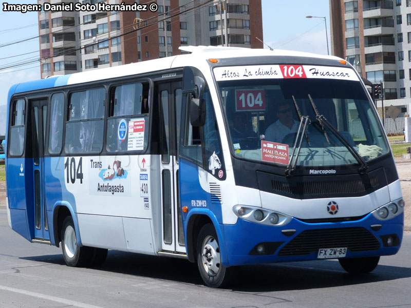 Marcopolo Senior / Mercedes Benz LO-915 / Línea Nº 104 Trans Antofagasta