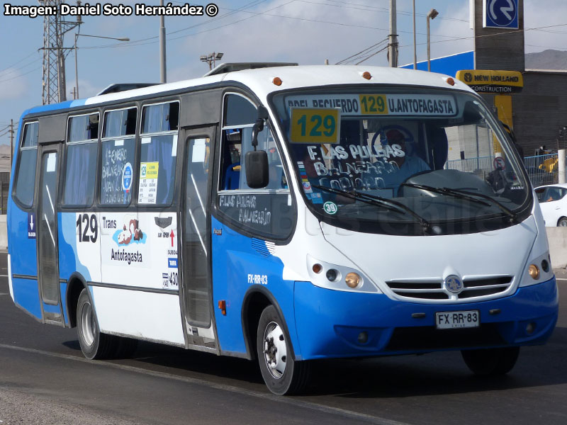 Metalpar Pucará IV Evolution / Mercedes Benz LO-915 / Línea Nº 129 Trans Antofagasta