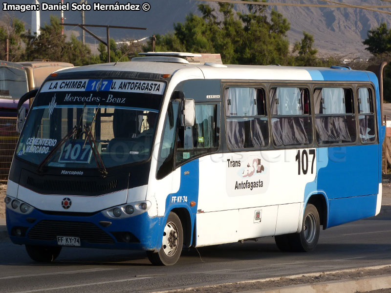 Marcopolo Senior / Mercedes Benz LO-915 / Línea Nº 107 Trans Antofagasta