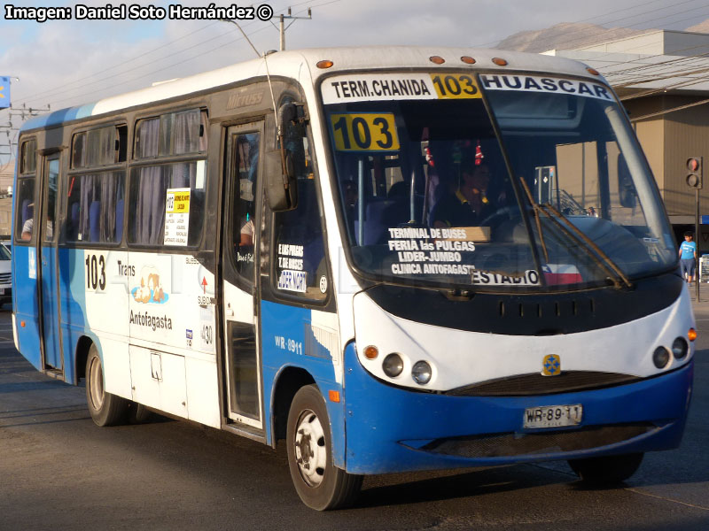 Busscar Micruss / Mercedes Benz LO-914 / Línea Nº 103 Trans Antofagasta