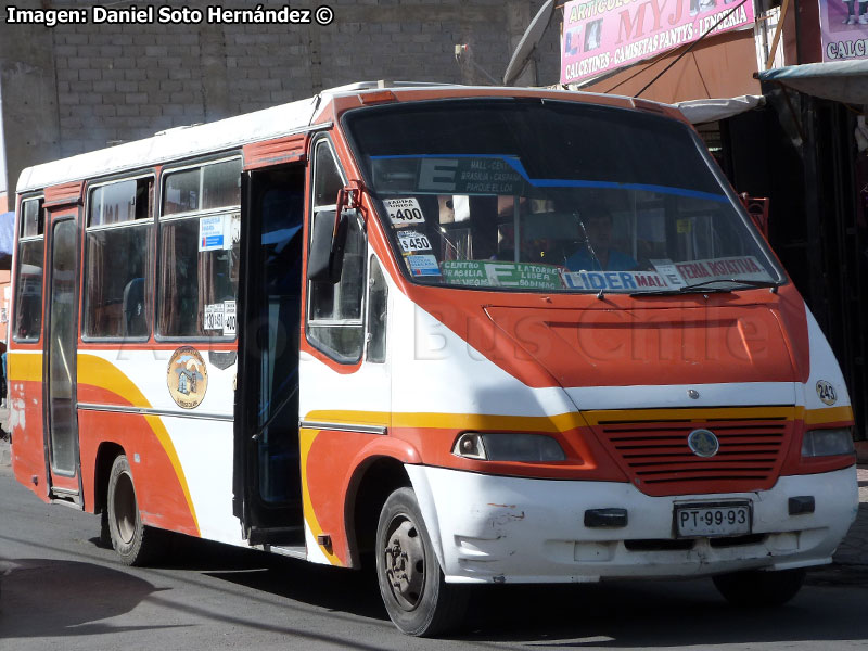 Metalpar Pucará 2000 / Mercedes Benz LO-814 / Línea E Transportes Ayquina S.A. (Calama)