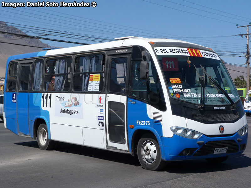 Marcopolo Senior / Mercedes Benz LO-915 / Línea N° 111 Trans Antofagasta