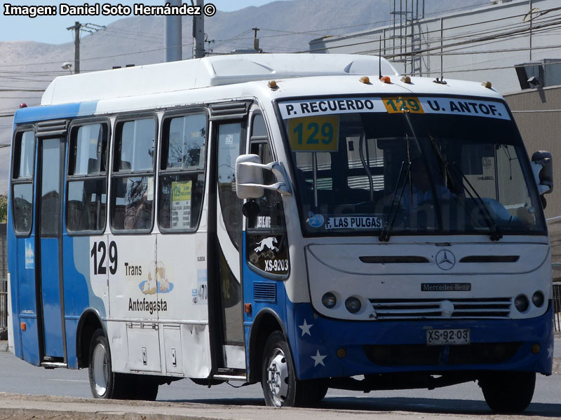 Induscar Caio Piccolo / Mercedes Benz LO-914 / Línea Nº 129 Trans Antofagasta