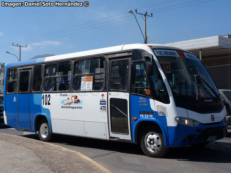 Marcopolo Senior / Mercedes Benz LO-915 / Línea Nº 102 Trans Antofagasta