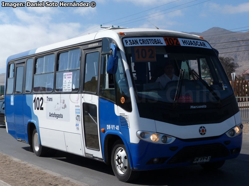 Marcopolo Senior / Mercedes Benz LO-915 / Línea Nº 102 Trans Antofagasta