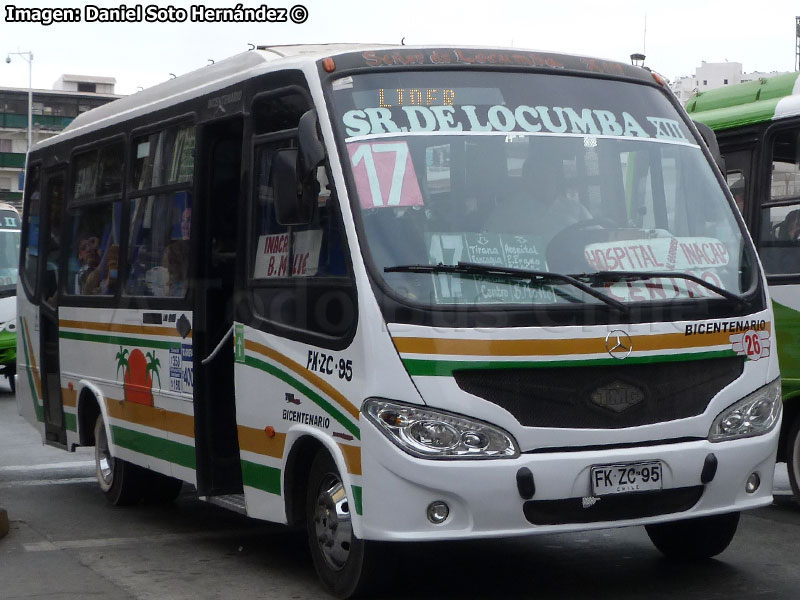 TMG Bicentenario / Mercedes Benz LO-915 / Línea N° 17 Iquique