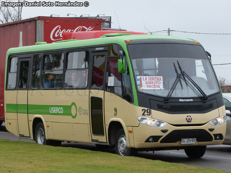 Marcopolo Senior / Mercedes Benz LO-916 BlueTec5 / Línea La Serena Coquimbo LISERCO