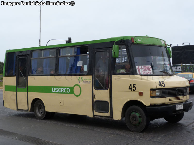 Cuatro Ases PH-50 / Mercedes Benz LO-809 / Línea La Serena Coquimbo LISERCO