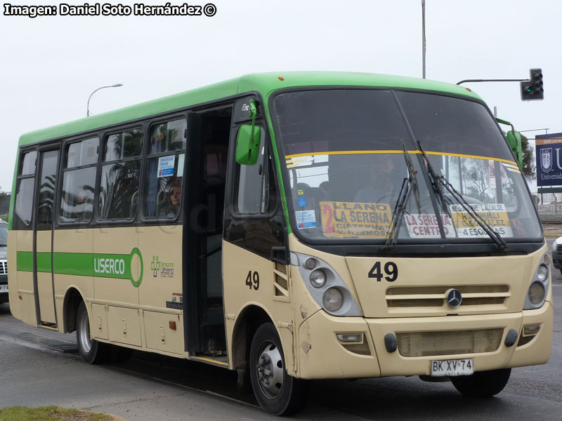 Induscar Caio Foz / Mercedes Benz LO-915 / Línea La Serena Coquimbo LISERCO