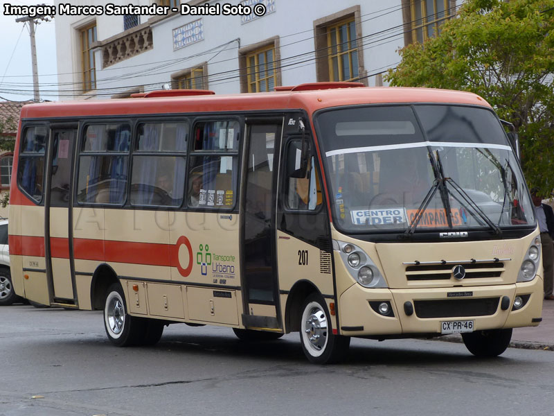 Induscar Caio Foz / Mercedes Benz LO-915 / Línea Intercomunal Sur LINCOSUR (La Serena)