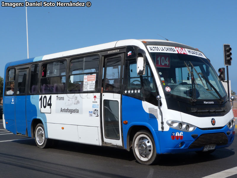 Marcopolo Senior / Mercedes Benz LO-915 / Línea N° 104 Trans Antofagasta