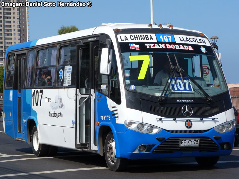 Marcopolo Senior / Mercedes Benz LO-915 / Línea N° 107 Trans Antofagasta