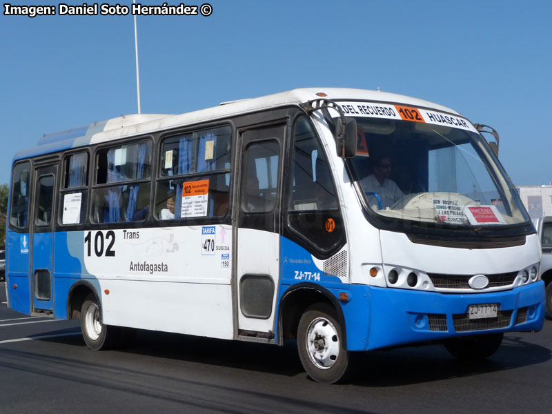 Maxibus Astor / Mercedes Benz LO-914 / Línea Nº 129 Trans Antofagasta