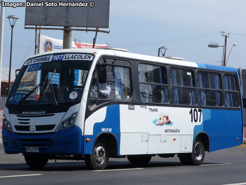 Neobus Thunder + / Mercedes Benz LO-916 BlueTec5 / Línea Nº 107 Trans Antofagasta