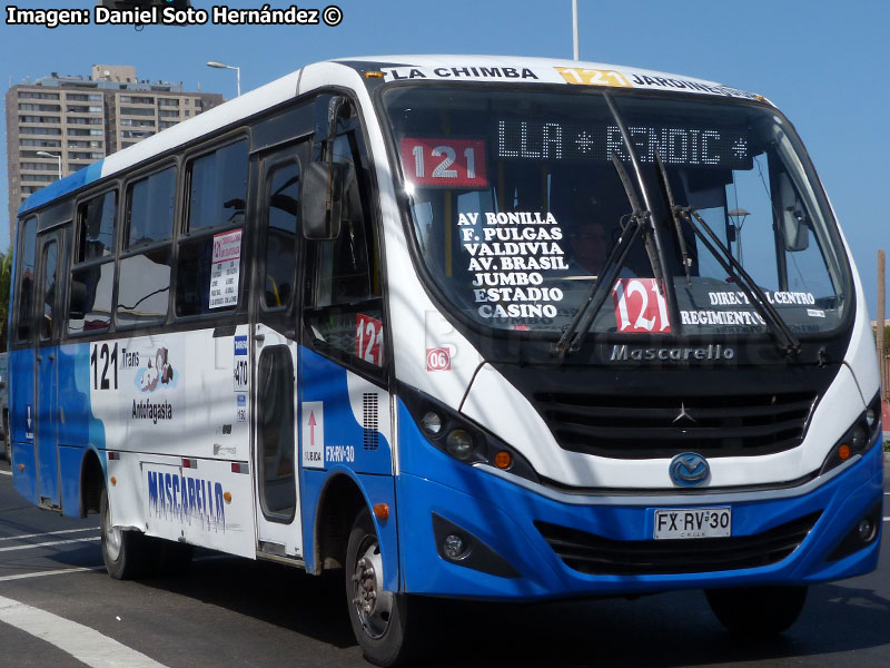 Mascarello Gran Micro / Mercedes Benz LO-915 / Línea Nº 121 Trans Antofagasta