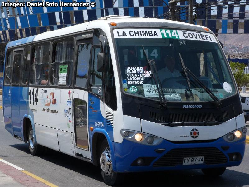 Marcopolo Senior / Mercedes Benz LO-915 / Línea Nº 114 Trans Antofagasta