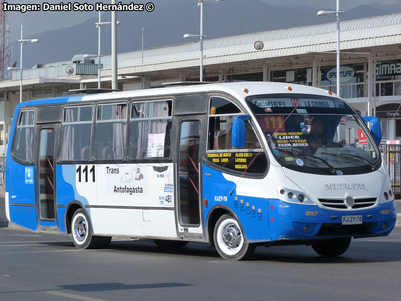 Metalpar Pucará IV Evolution / Volksbus 9-150EOD / Línea N° 111 Trans Antofagasta