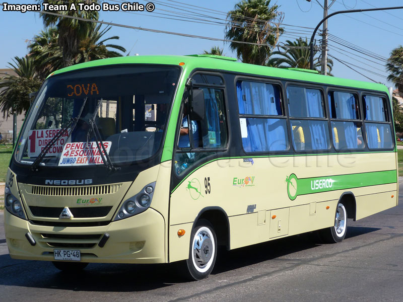 Neobus Thunder + / Agrale MA-9.2 / Línea La Serena Coquimbo LISERCO