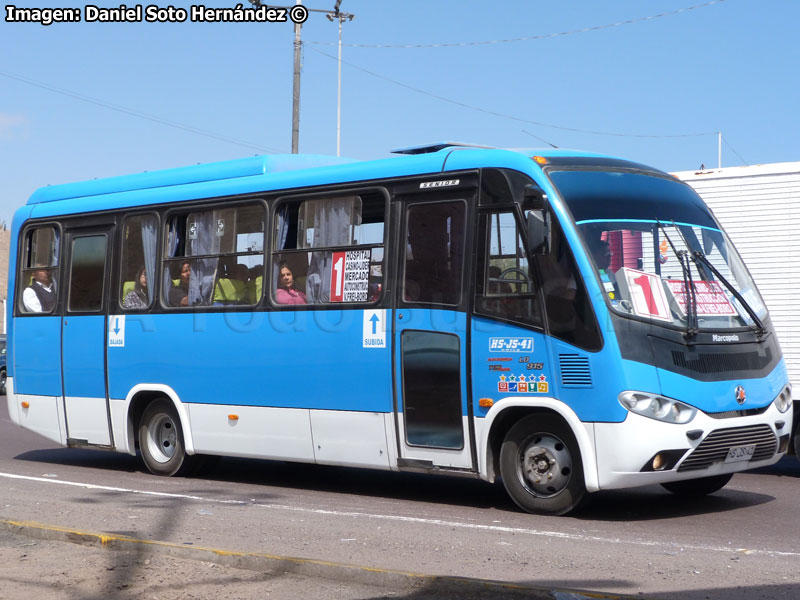 Marcopolo Senior / Mercedes Benz LO-915 / Línea N° 1 Trans Satélite S.A. (Iquique)