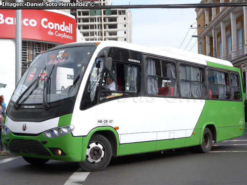 Marcopolo Senior / Mercedes Benz LO-915 / Línea N° 9 Iquique