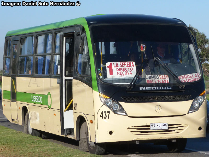 Neobus Thunder + / Mercedes Benz LO-916 BlueTec5 / Línea La Serena Coquimbo LISERCO