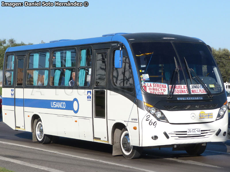 Neobus Thunder + / Mercedes Benz LO-916 BlueTec5 / Línea San Juan Coquimbo LISANCO