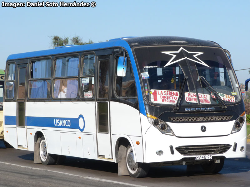 Neobus Thunder + / Mercedes Benz LO-916 BlueTec5 / Línea San Juan Coquimbo LISANCO