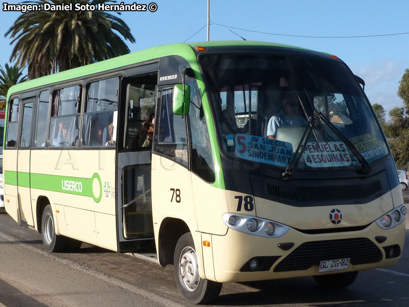 Marcopolo Senior / Mercedes Benz LO-916 BlueTec5 / Línea La Serena Coquimbo LISERCO