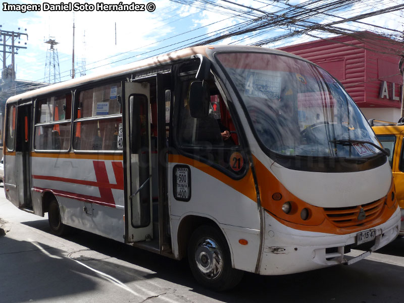 Neobus Thunder + / Agrale MA-8.5TCA / Línea Sol de Atacama Variante N° 4 (Copiapó)