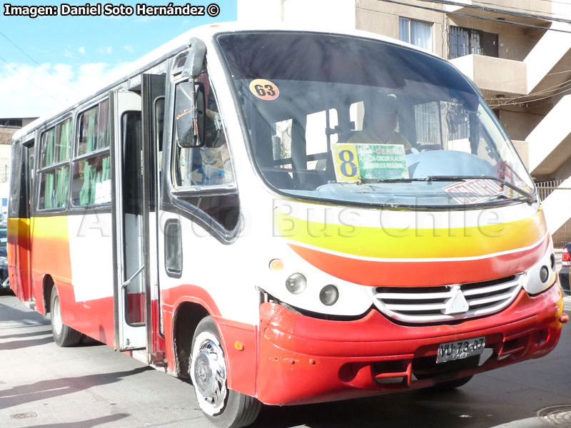 Neobus Thunder + / Agrale MA-8.5TCA / Línea Sol de Atacama Variante N° 8 (Copiapó)