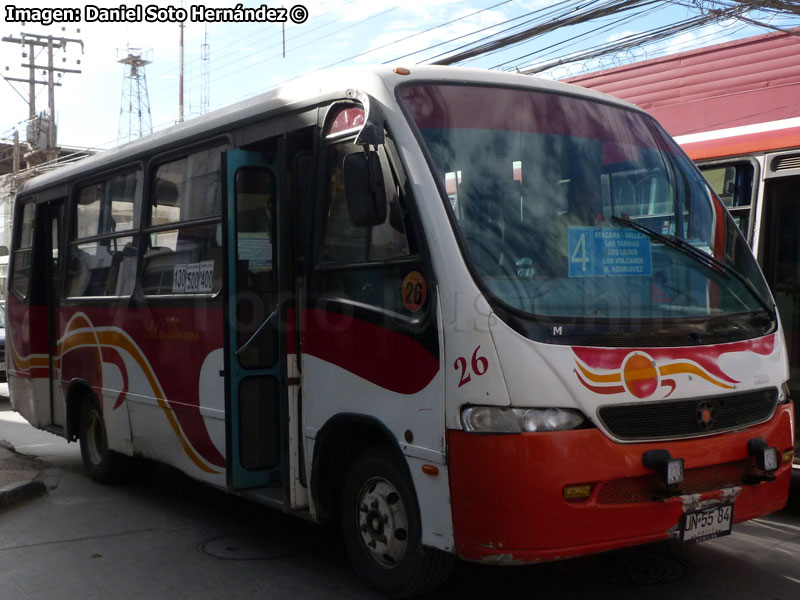 Marcopolo Senior G6 / Agrale MA-8.5TCA / Línea Sol de Atacama Variante N° 4 (Copiapó)