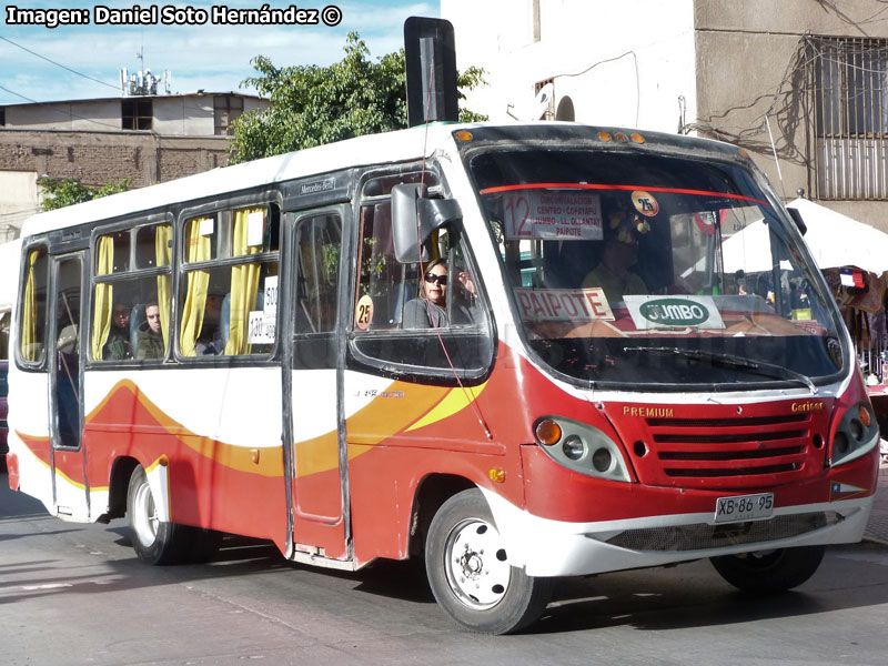 Caricar Premium / Mercedes Benz LO-915 / Línea Sol de Atacama Variante N° 12 (Copiapó)