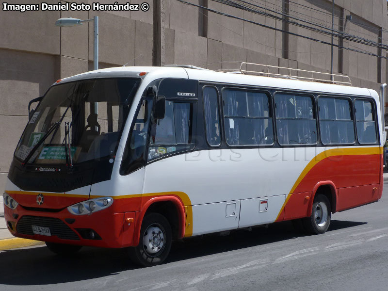 Marcopolo Senior / Mercedes Benz LO-916 BlueTec5 / Línea E Transportes Ayquina S.A. (Calama)